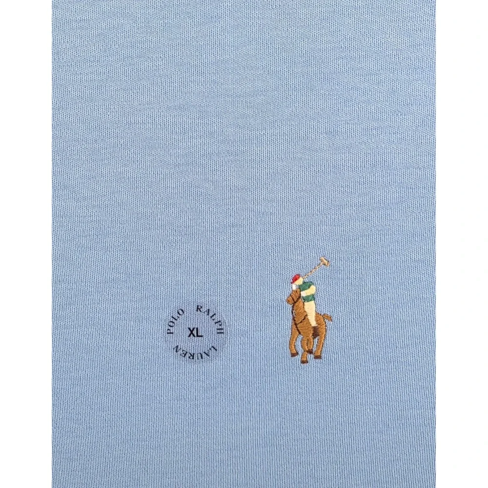Polo Ralph Lauren Mens Size XL Sky Blue Classic Fit Short Sleeve Polo Shirt NWT